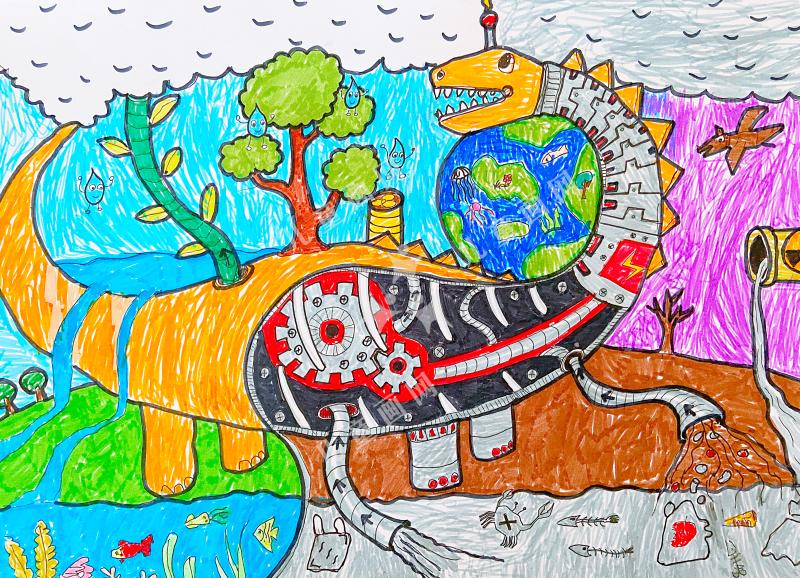 人人爱地球 环保铸铠甲